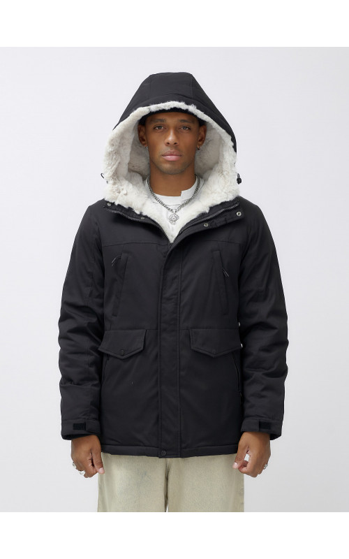 Мужская зимняя парка для активного отдыха.