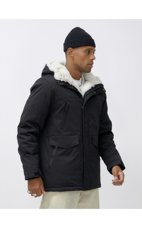 Мужская зимняя парка для активного отдыха.