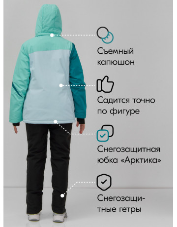 Женский горнолыжный костюм для зимних приключений