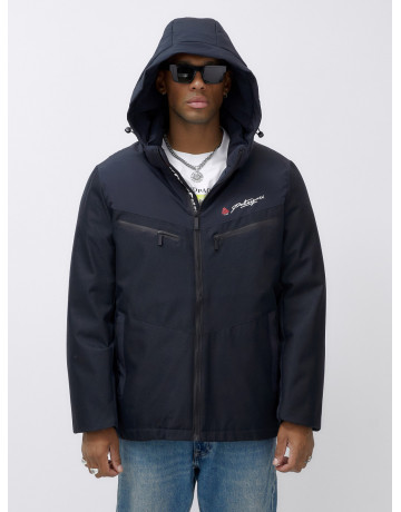 Мужская зимняя куртка больших размеров для комфортных прогулок.