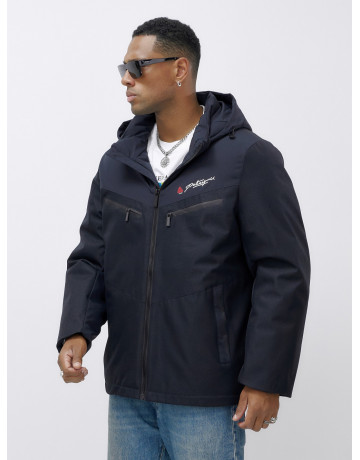 Мужская зимняя куртка больших размеров для комфортных прогулок.