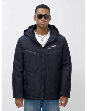 Мужская зимняя куртка больших размеров для комфортных прогулок.