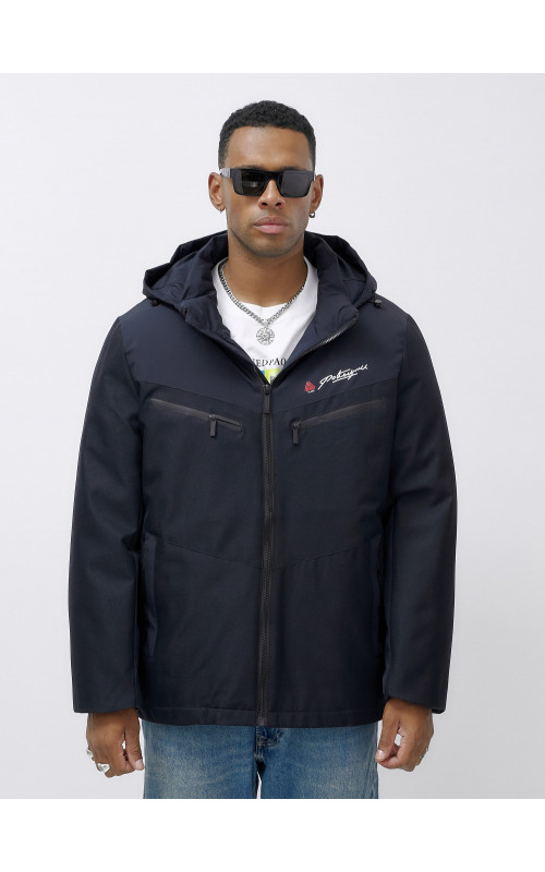 Мужская зимняя куртка больших размеров для комфортных прогулок.