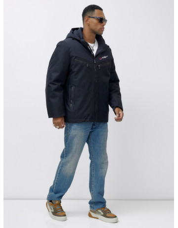 Мужская зимняя куртка больших размеров для комфортных прогулок.