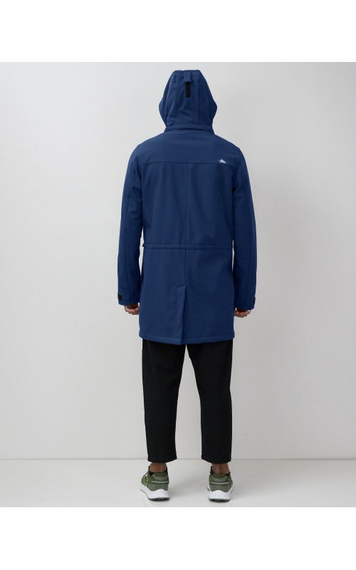 Спортивная парка для мужчин с капюшоном