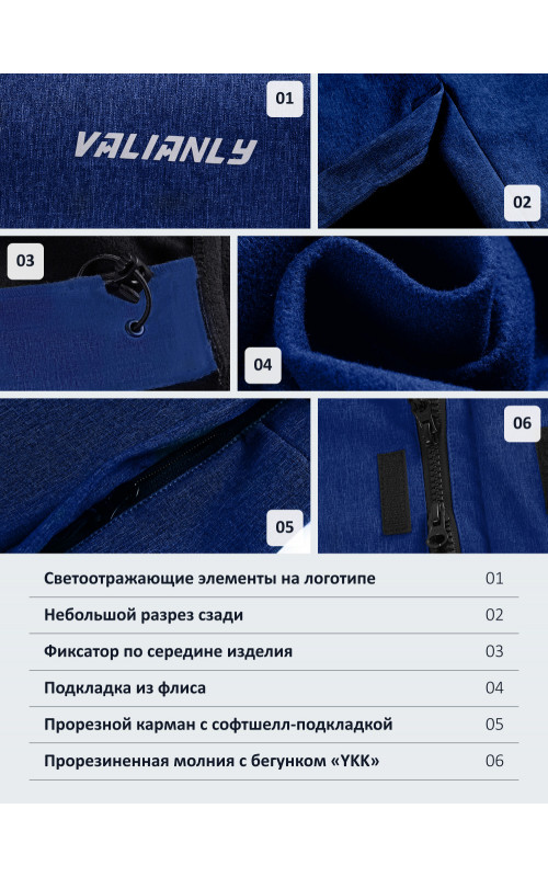 Спортивная парка для мужчин с капюшоном