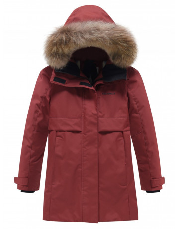 Зимняя парка для девочки-подростка, стильная и практичная.