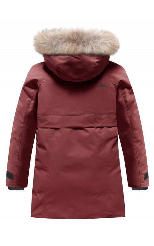 Зимняя парка для девочки-подростка, стильная и практичная.