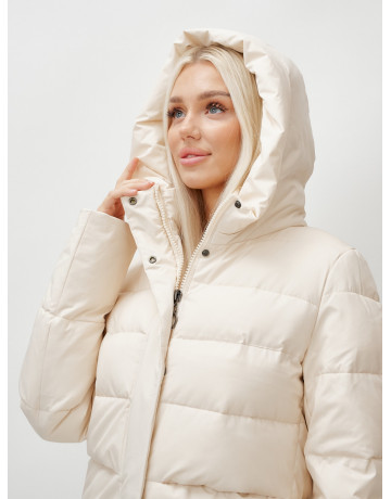 Длинный зимний пуховик для молодёжи