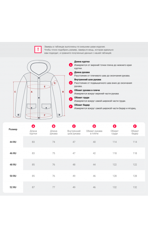 Женский зимний пуховик свободного кроя.