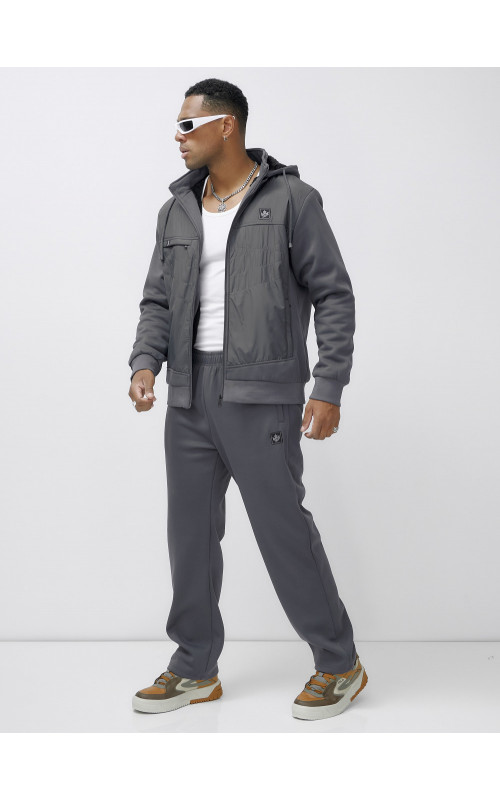 Утеплённый мужской спортивный костюм для активного отдыха