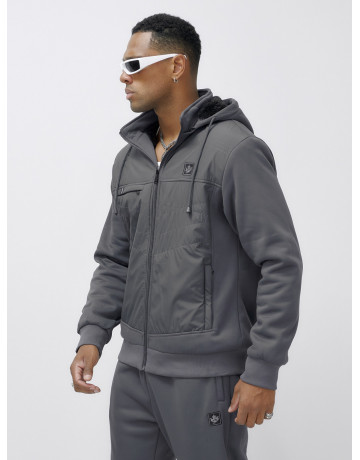 Утеплённый мужской спортивный костюм для активного отдыха