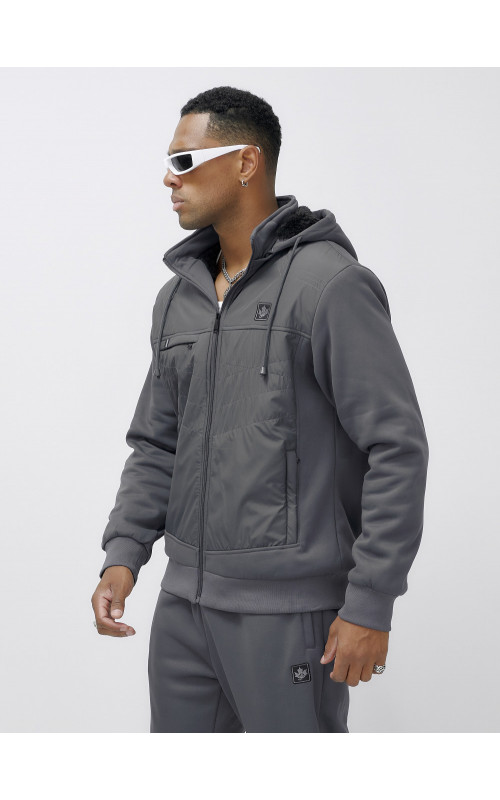 Утеплённый мужской спортивный костюм для активного отдыха