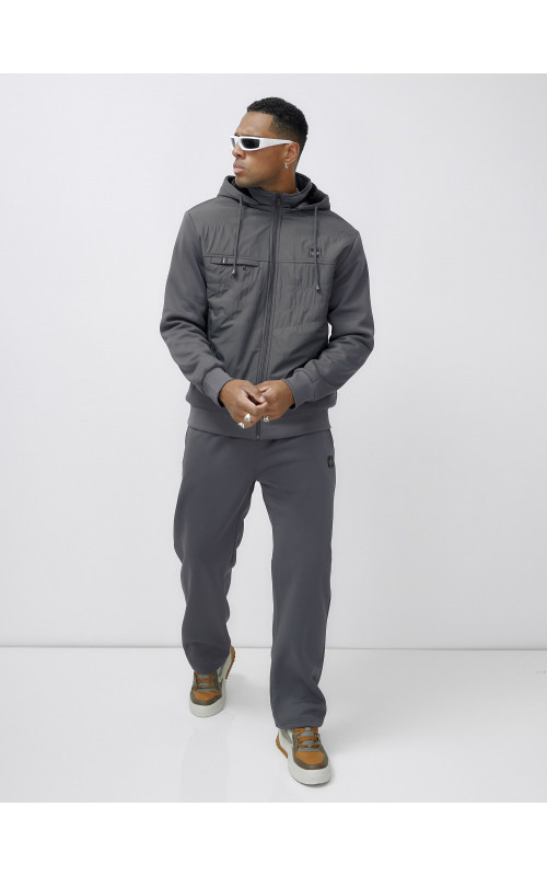 Утеплённый мужской спортивный костюм для активного отдыха