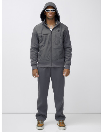 Утеплённый мужской спортивный костюм для активного отдыха