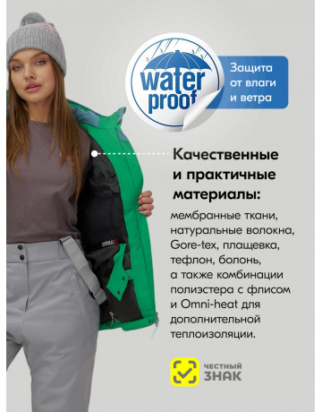 Женский горнолыжный костюм: стиль и комфорт для зимних приключений.