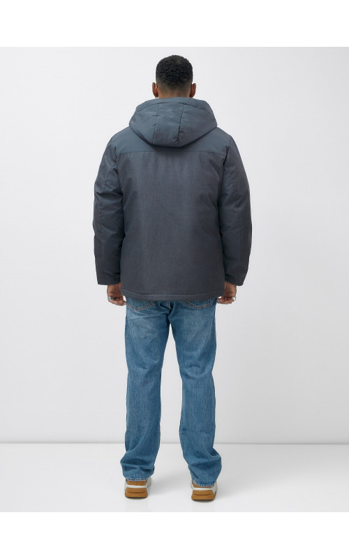 Мужская зимняя куртка больших размеров для активного отдыха