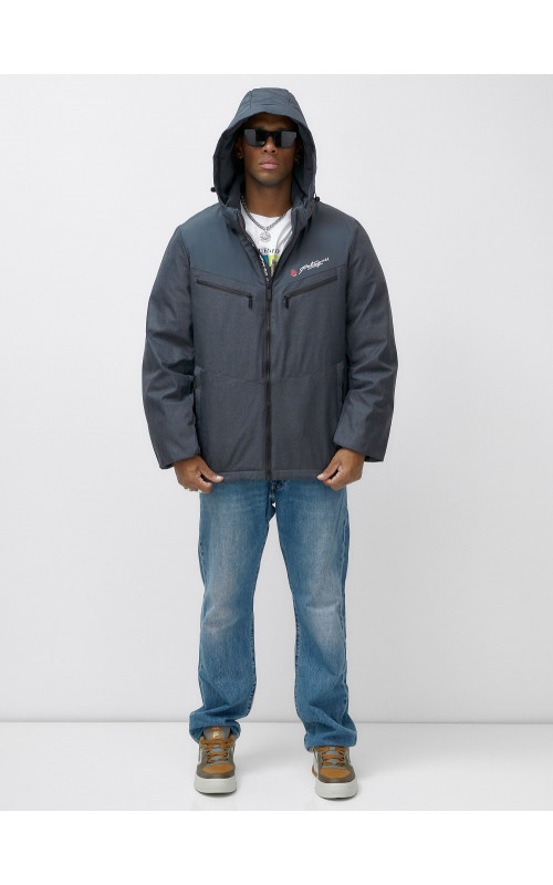 Мужская зимняя куртка больших размеров для активного отдыха