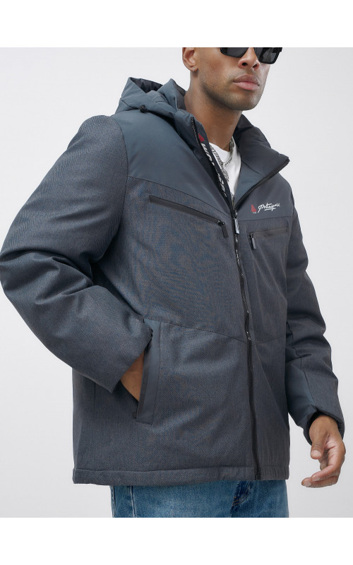 Мужская зимняя куртка больших размеров для активного отдыха