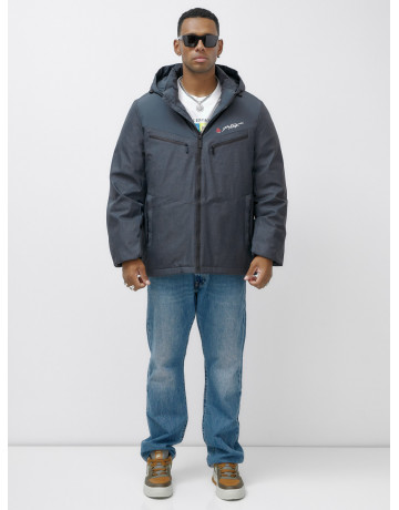 Мужская зимняя куртка больших размеров для активного отдыха