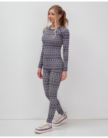 Женское термобельё для осени и зимы, спортивный и повседневный стиль.