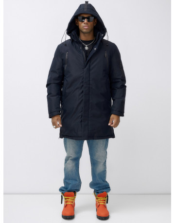 Мужская зимняя парка большого размера для холодной погоды