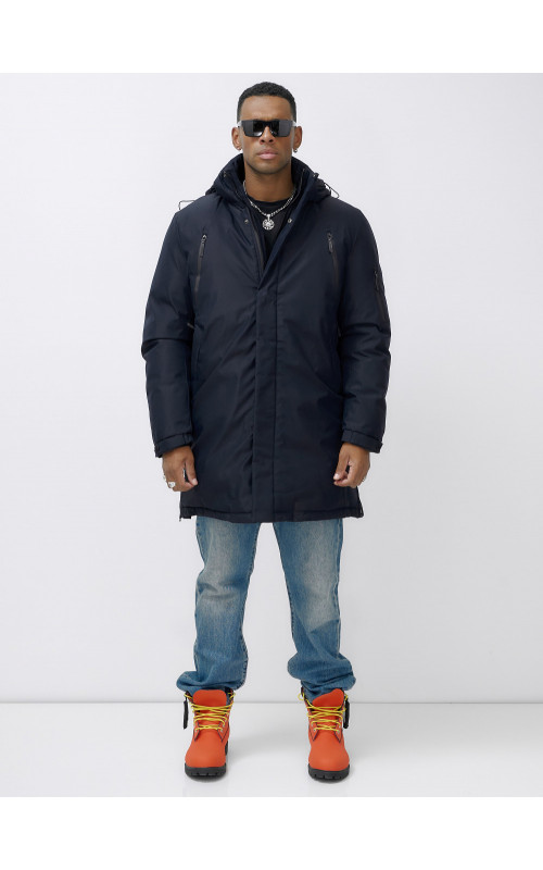 Мужская зимняя парка большого размера для холодной погоды