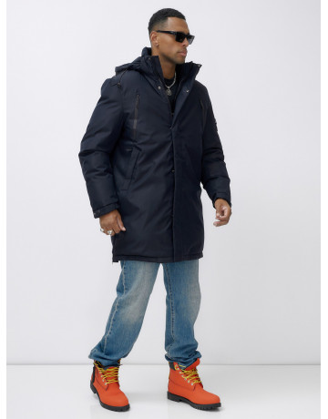 Мужская зимняя парка большого размера для холодной погоды