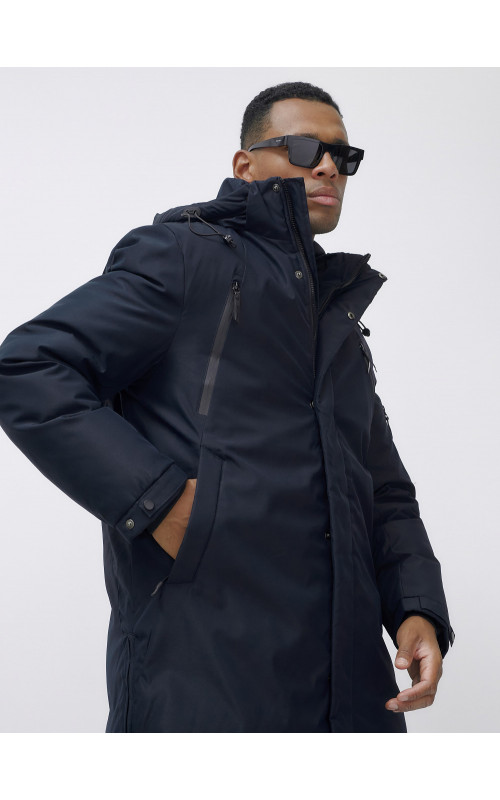 Мужская зимняя парка большого размера для холодной погоды