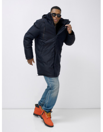 Мужская зимняя парка большого размера для холодной погоды