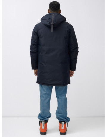 Мужская зимняя парка большого размера для холодной погоды