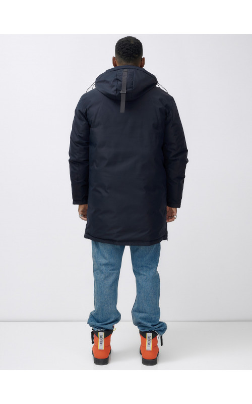 Мужская зимняя парка большого размера для холодной погоды