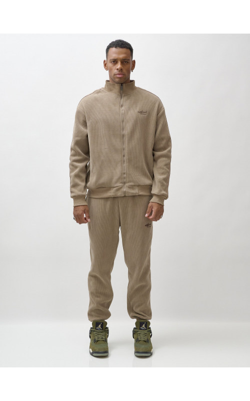 Мужской спортивный утеплённый костюм с начёсом для активного отдыха.