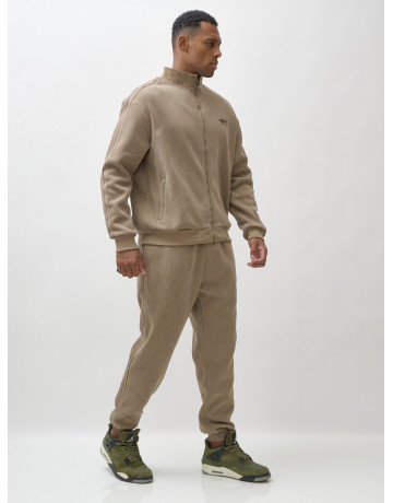 Мужской спортивный утеплённый костюм с начёсом для активного отдыха.