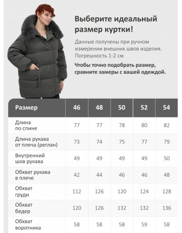 Пуховик с мехом песца, элегантный и стильный, для зимы 2025.