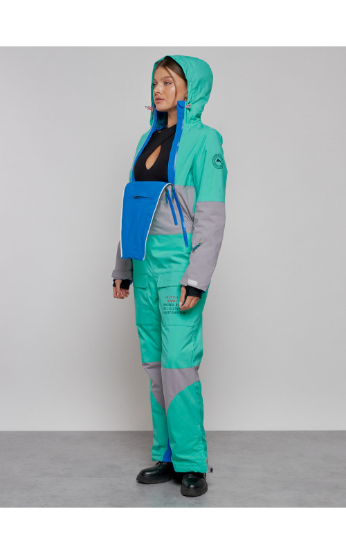 Зимний женский комбинезон для горнолыжного спорта