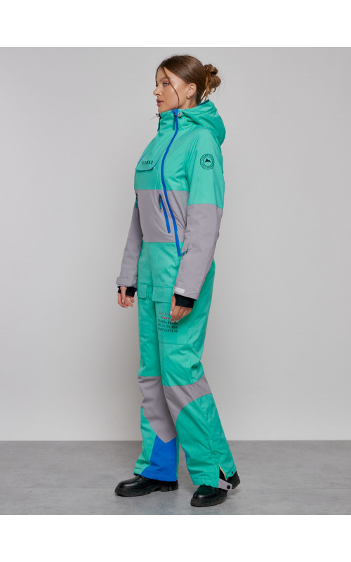 Зимний женский комбинезон для горнолыжного спорта