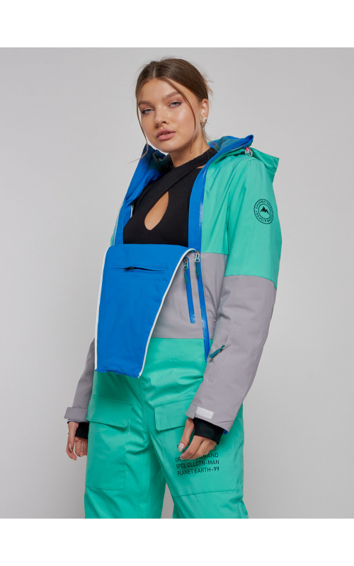 Зимний женский комбинезон для горнолыжного спорта