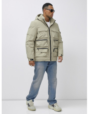 Мужская зимняя куртка большого размера для холодной погоды