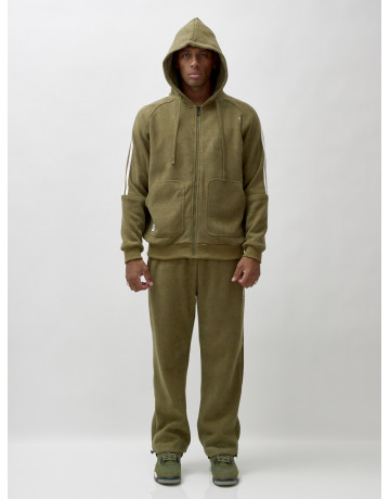 Мужской спортивный демисезонный костюм с начёсом.