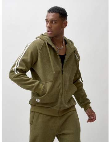 Мужской спортивный демисезонный костюм с начёсом.