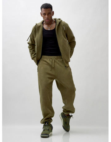 Мужской спортивный демисезонный костюм с начёсом.