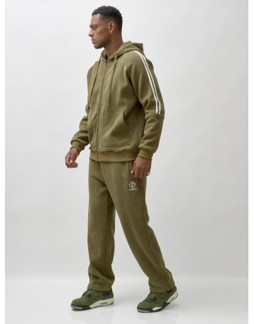 Мужской спортивный демисезонный костюм с начёсом.