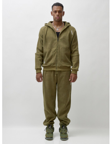 Мужской спортивный демисезонный костюм с начёсом.