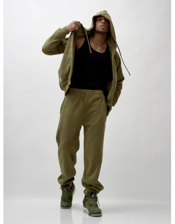 Мужской спортивный демисезонный костюм с начёсом.