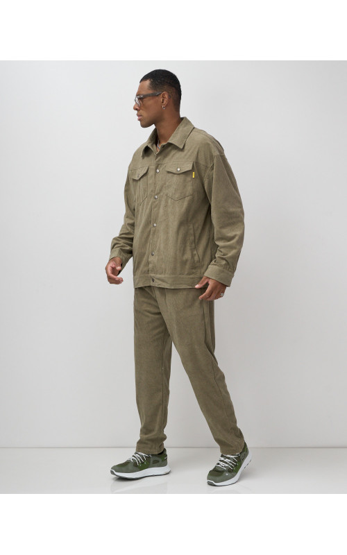 Мужской велюровый спортивный костюм для весны и лета