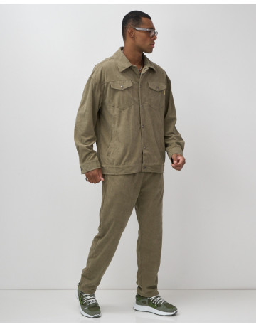 Мужской велюровый спортивный костюм для весны и лета