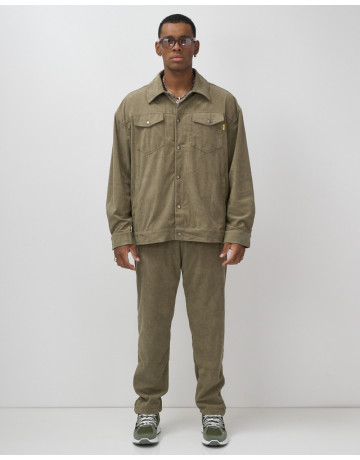 Мужской велюровый спортивный костюм для весны и лета