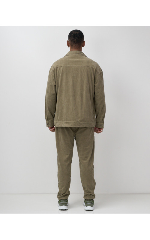 Мужской велюровый спортивный костюм для весны и лета