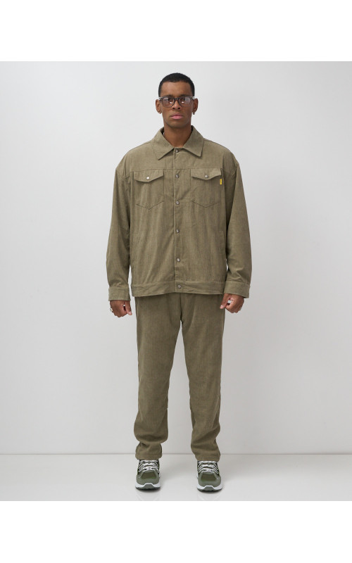 Мужской велюровый спортивный костюм для весны и лета